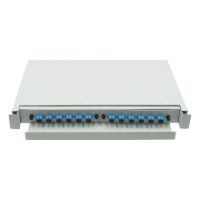 Wanbao Supply FTTH SC/LC/FC/ST 12 port 19" Rack Mount 1U fiber optic patch panel